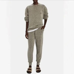Anine Bing Saylor Knit Joggers NWOT B1432